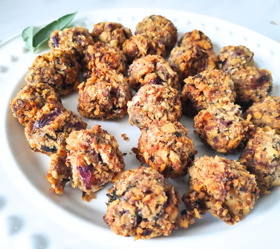Easy Air Fryer Stuffing Balls | Sage And Onion