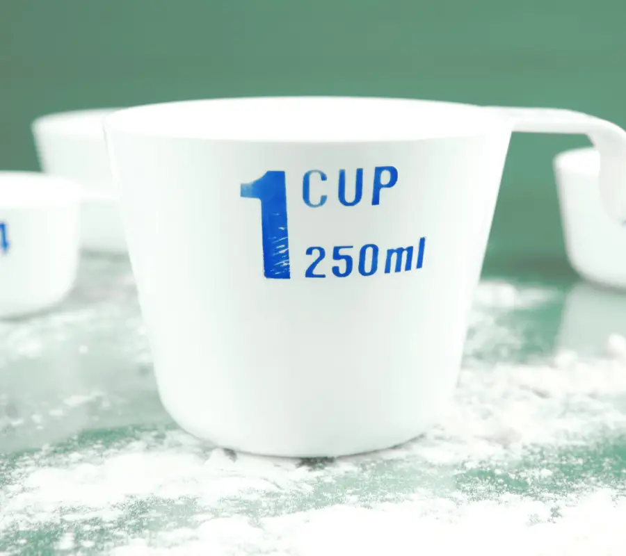 ingredients conversion cup grams to cups