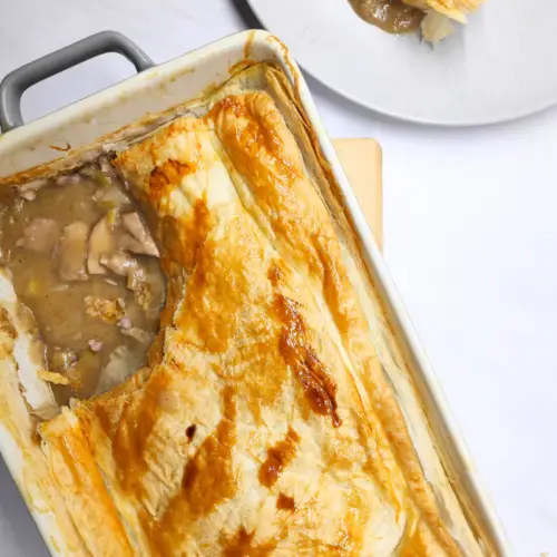 leftover turkey pie with puff pastry uk recipe