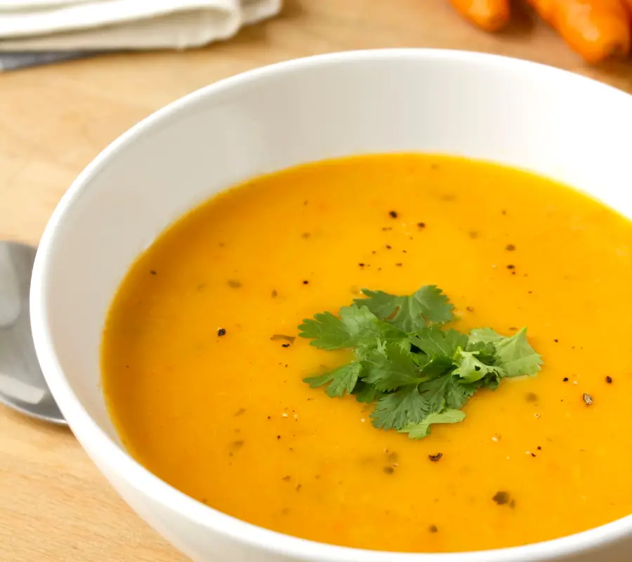 Mary Berry’s Simple Carrot and Coriander Soup