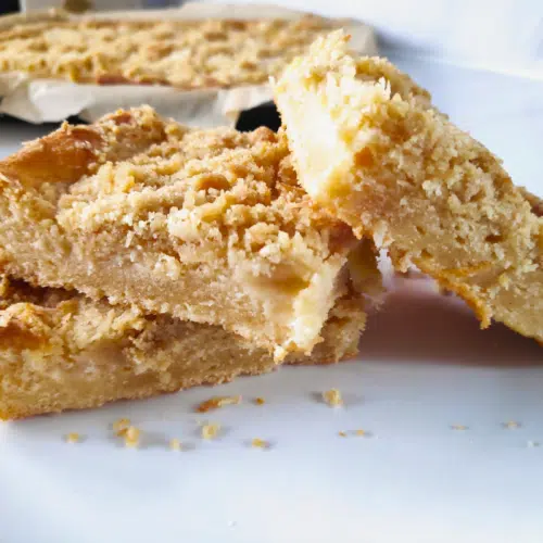 pineapple with coconut crumble