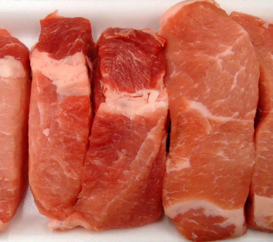 raw boneless pork ribs