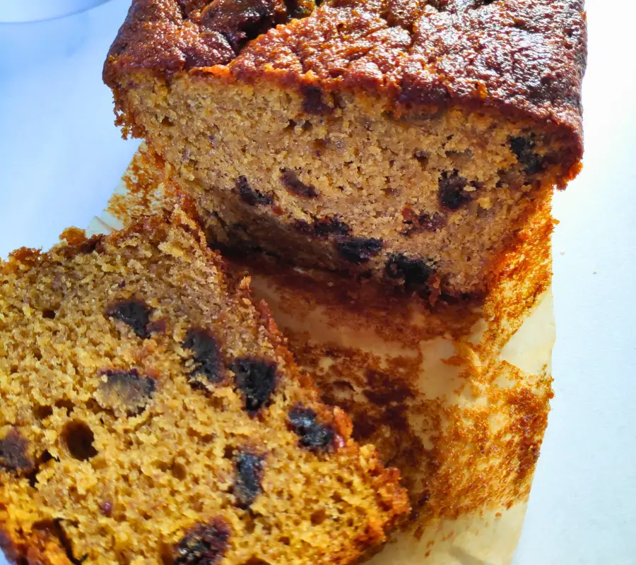 Simple Banana And Date Loaf