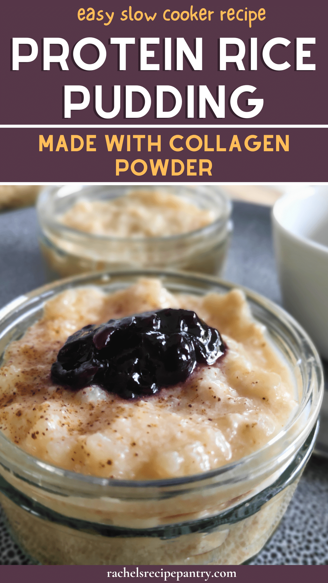 Protein Rice Pudding With Collagen Slow Cooker Recipe